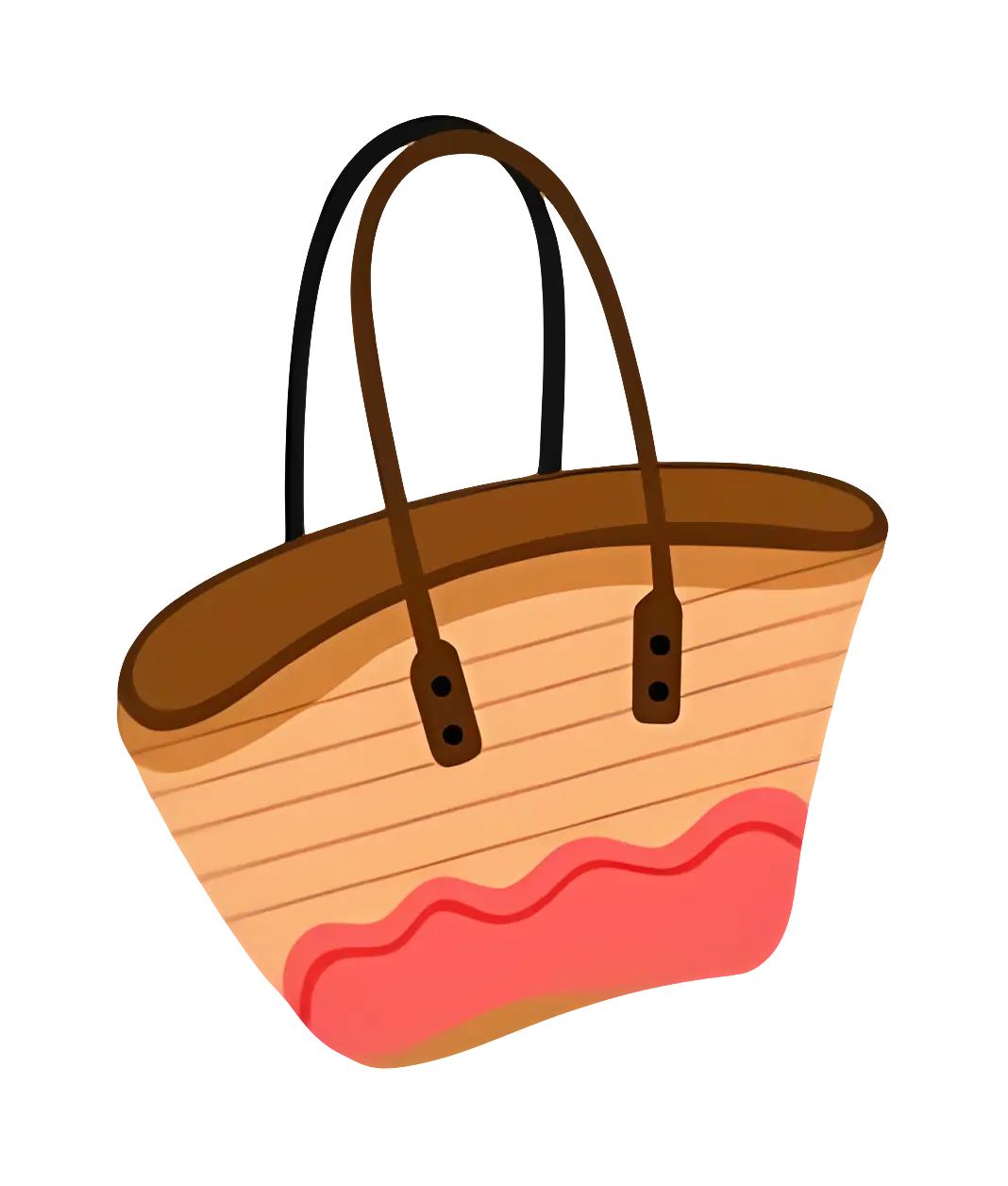 Stylish Beach Bag for Summer Vacation