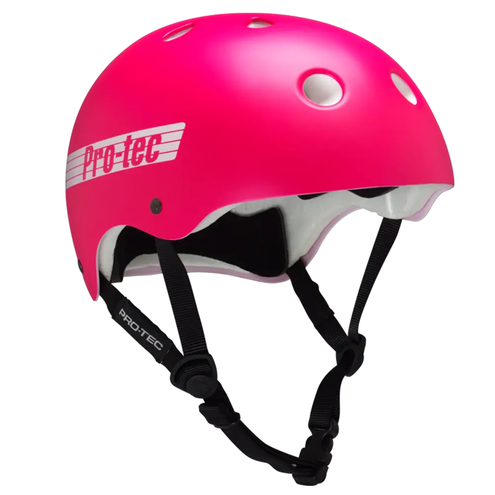 Bright Pink Protective Helmet