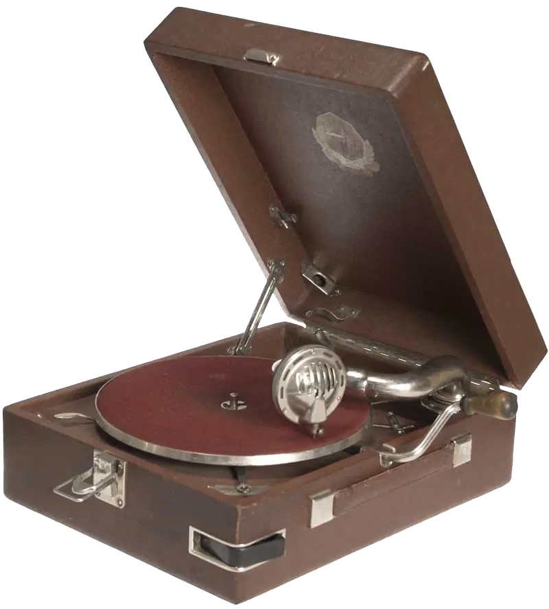 Portable Vintage Gramophone