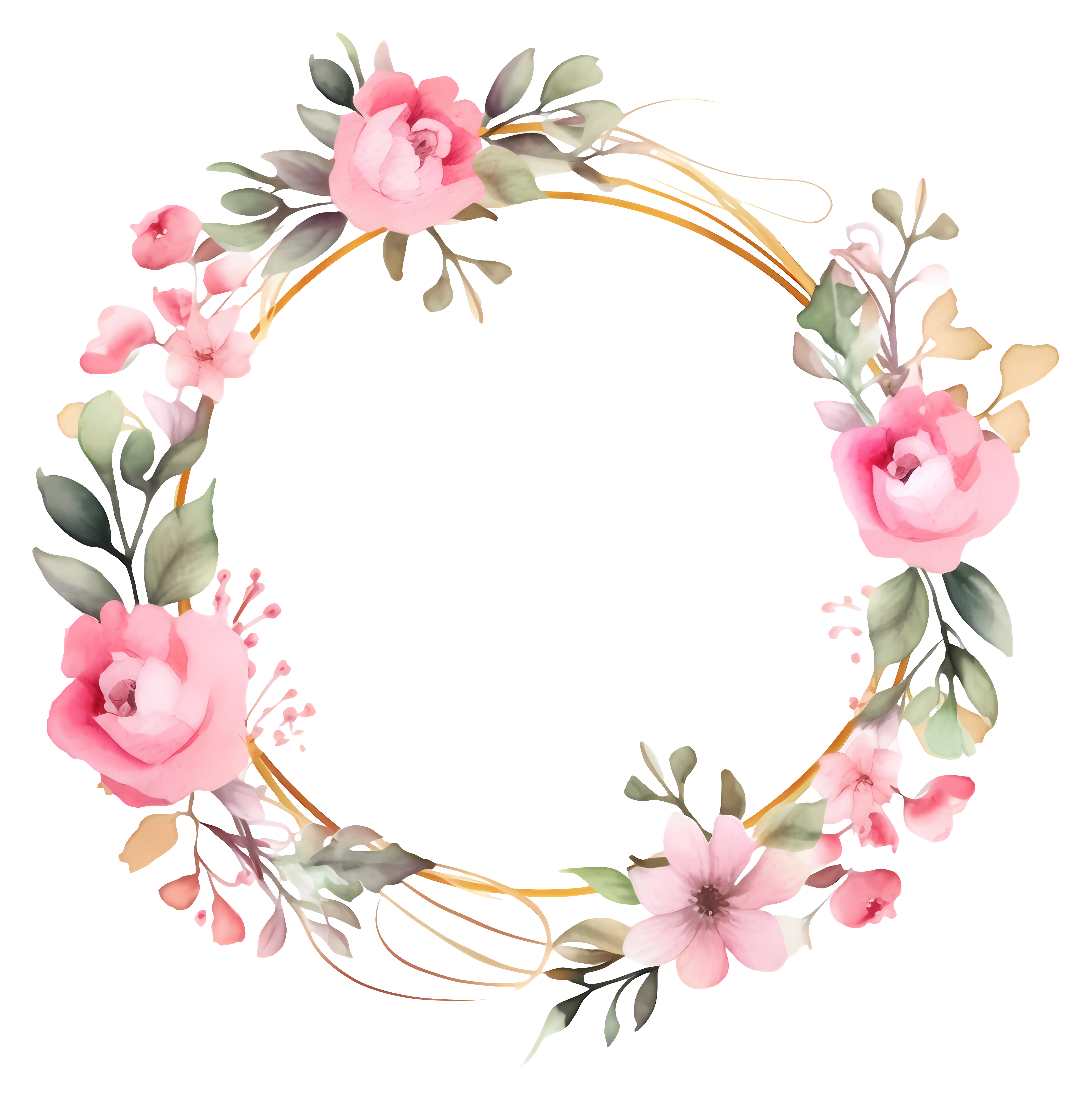Gorgeous Pastel Floral Wreath