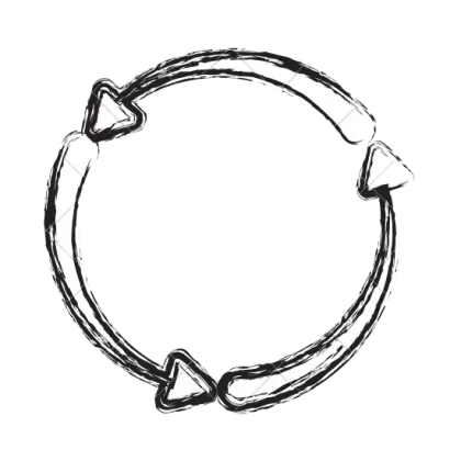 Circular Arrows Sketch