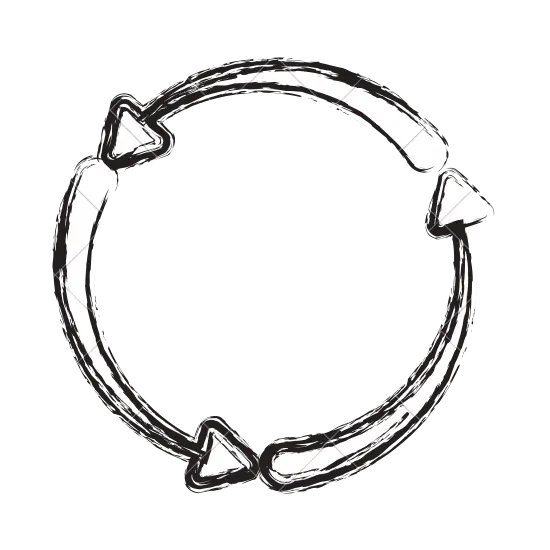 Circular Arrows Sketch