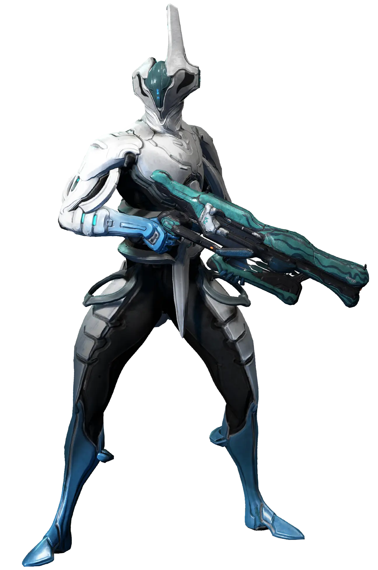 Futuristic Soldier with Advanced Weapon
