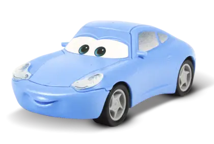 Blue Cartoon Toy Car