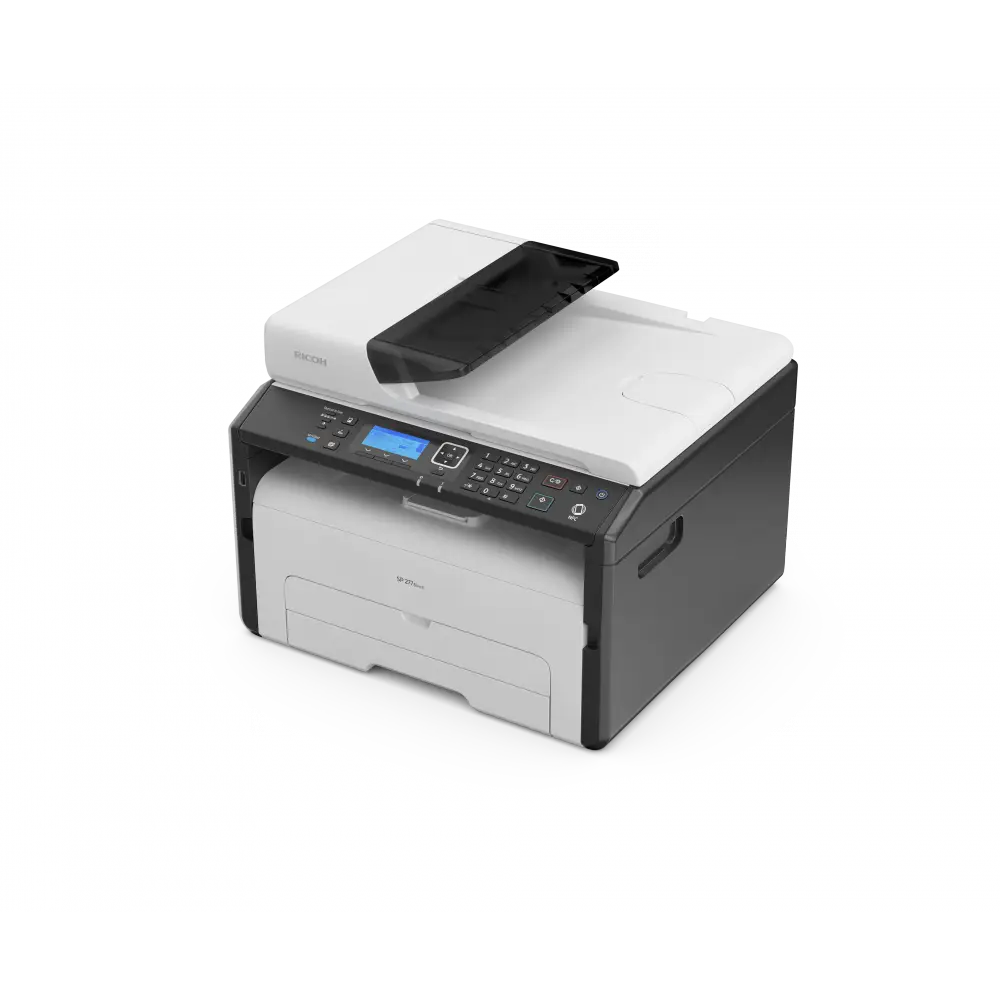 Compact Multifunction Printer for Office Use