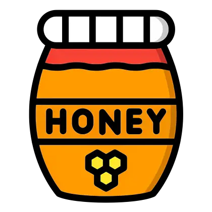 Honey Jar Illustration