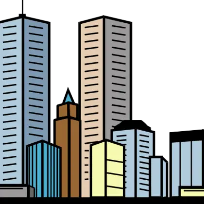 Modern City Skyline Illustration