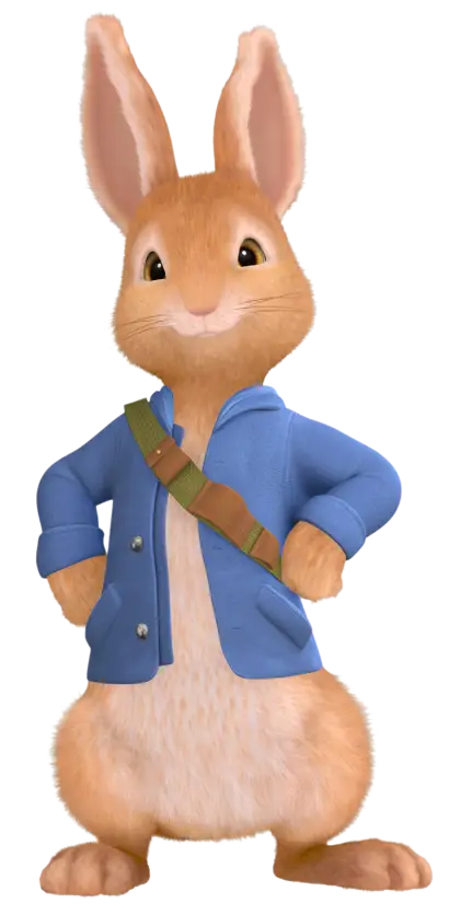 Peter Rabbit in Blue Jacket