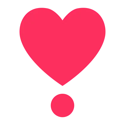 Pink Heart Symbol