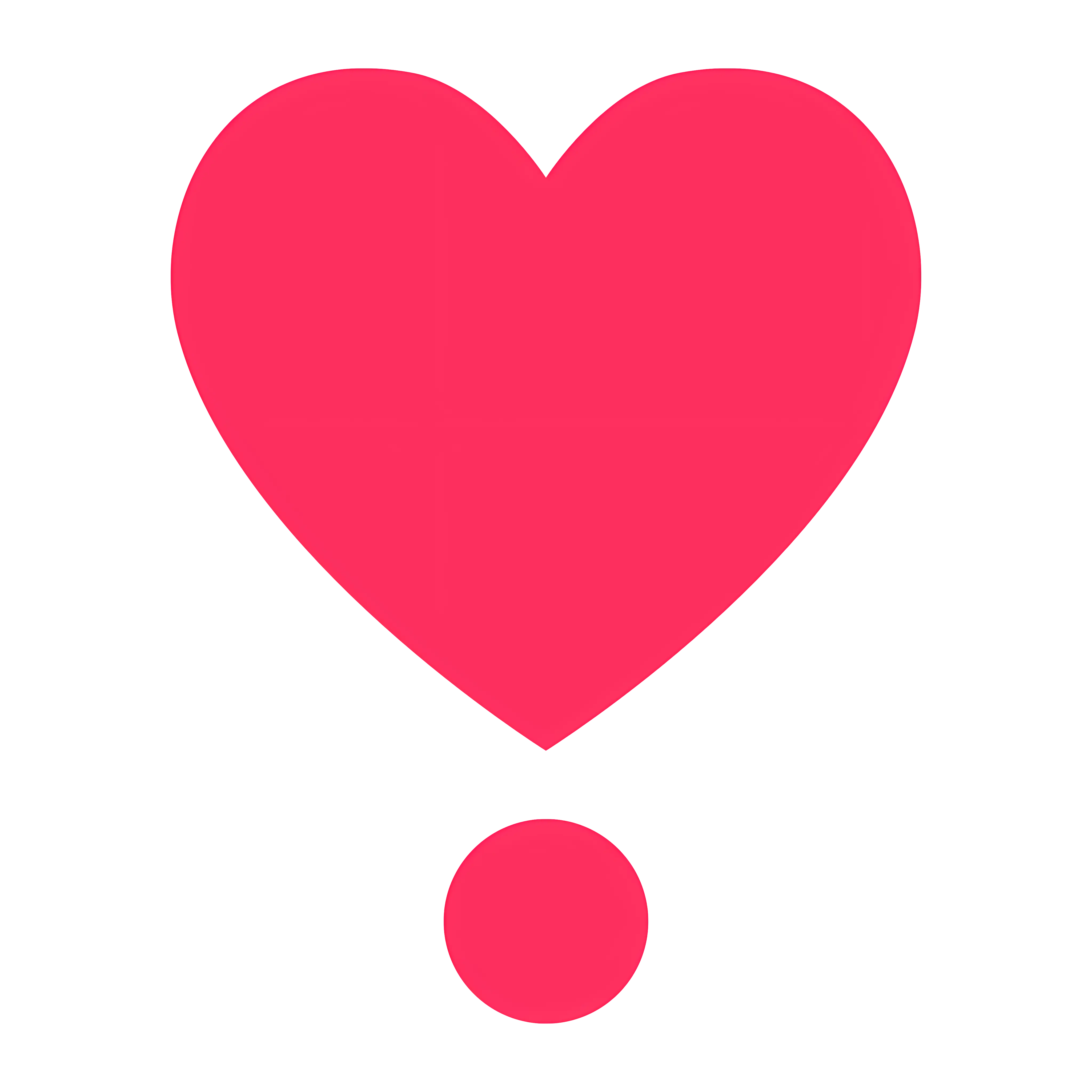 Pink Heart Symbol