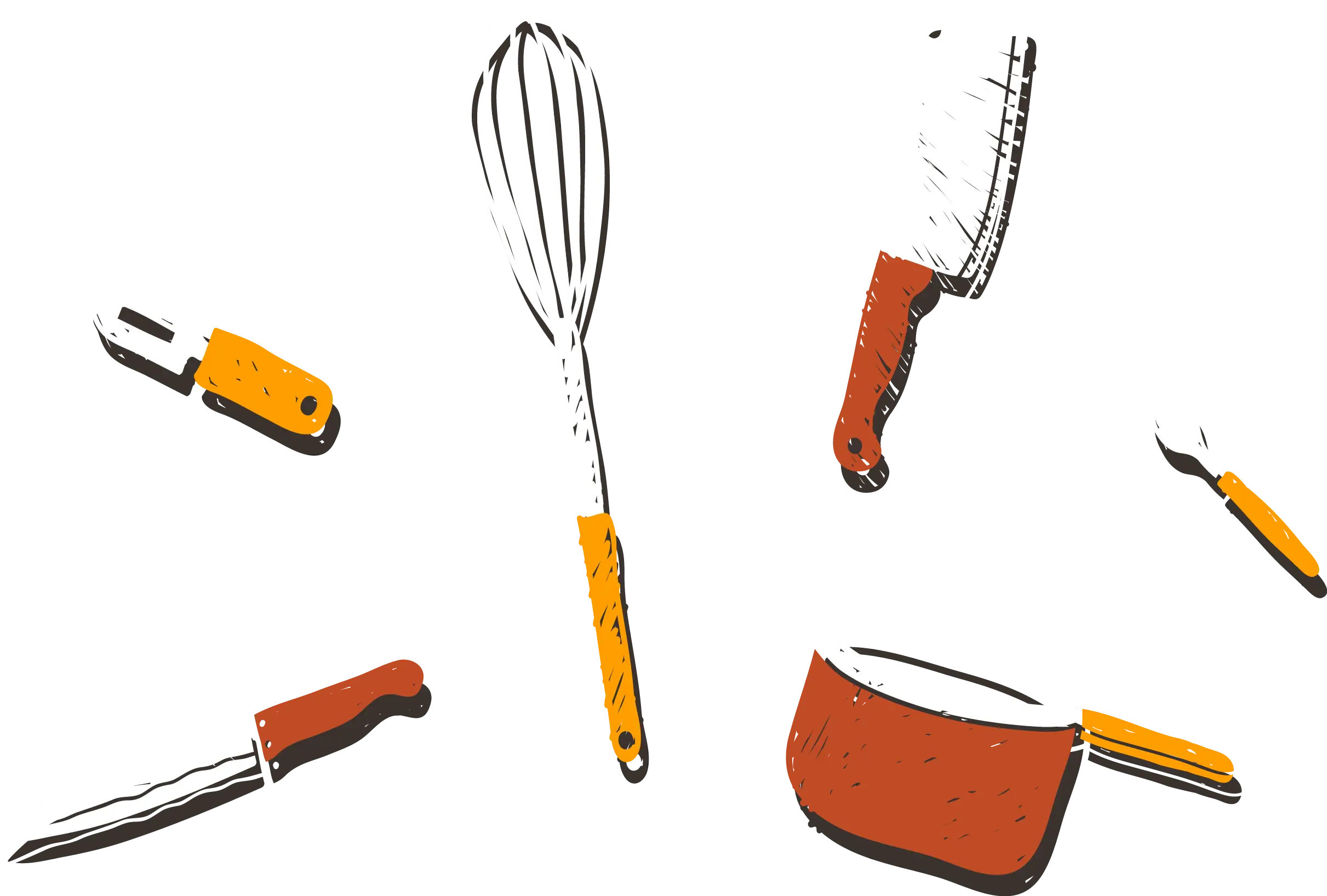 Set of Kitchen Utensils