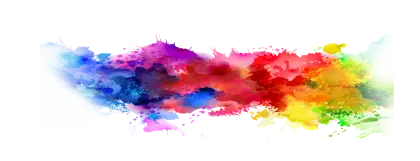 Vibrant Watercolor Splash Illustration