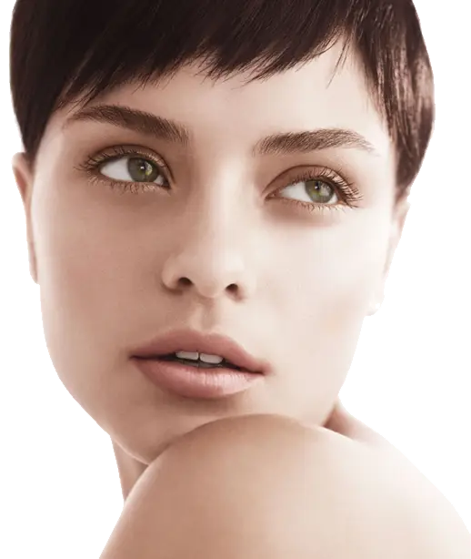Beautiful Woman's Face Close-up