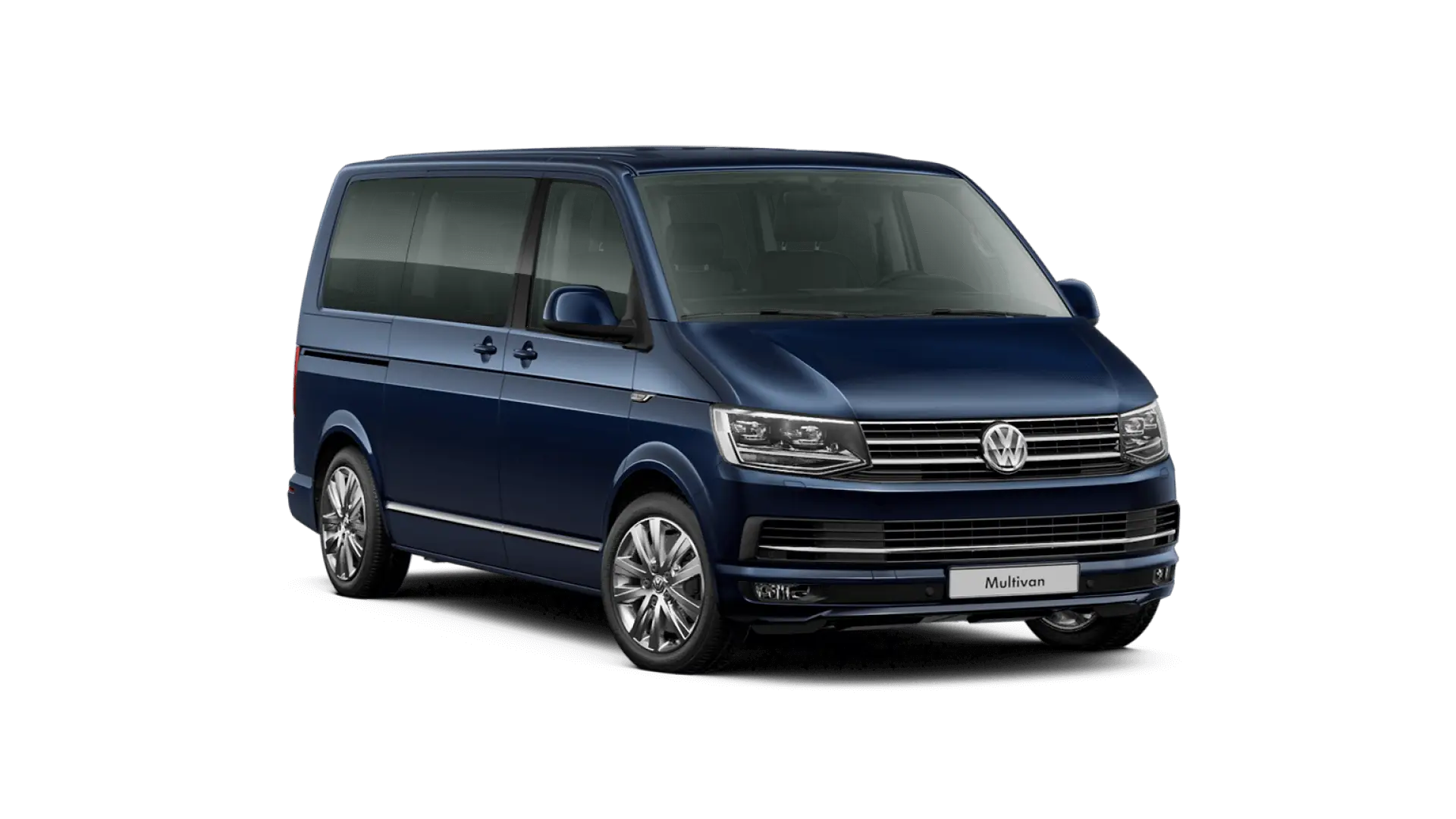 Blue Minivan for Family and Travel