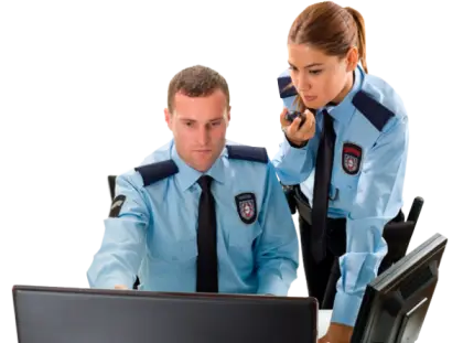 Security Officers at Work