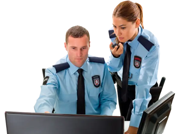 Security Officers at Work