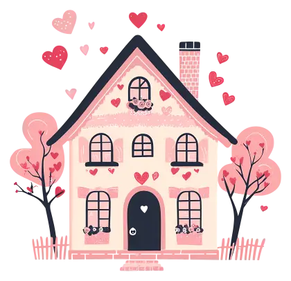 Cute Doodle House