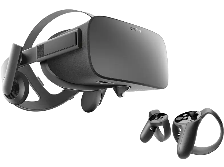 VR Headset with Controllers for Immersive Gaming