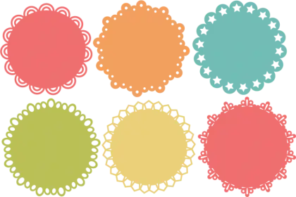 Colorful Decorative Paper Doilies