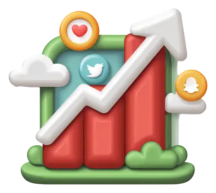 Social Media Growth Graph