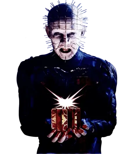 Pinhead Holding Puzzle Box