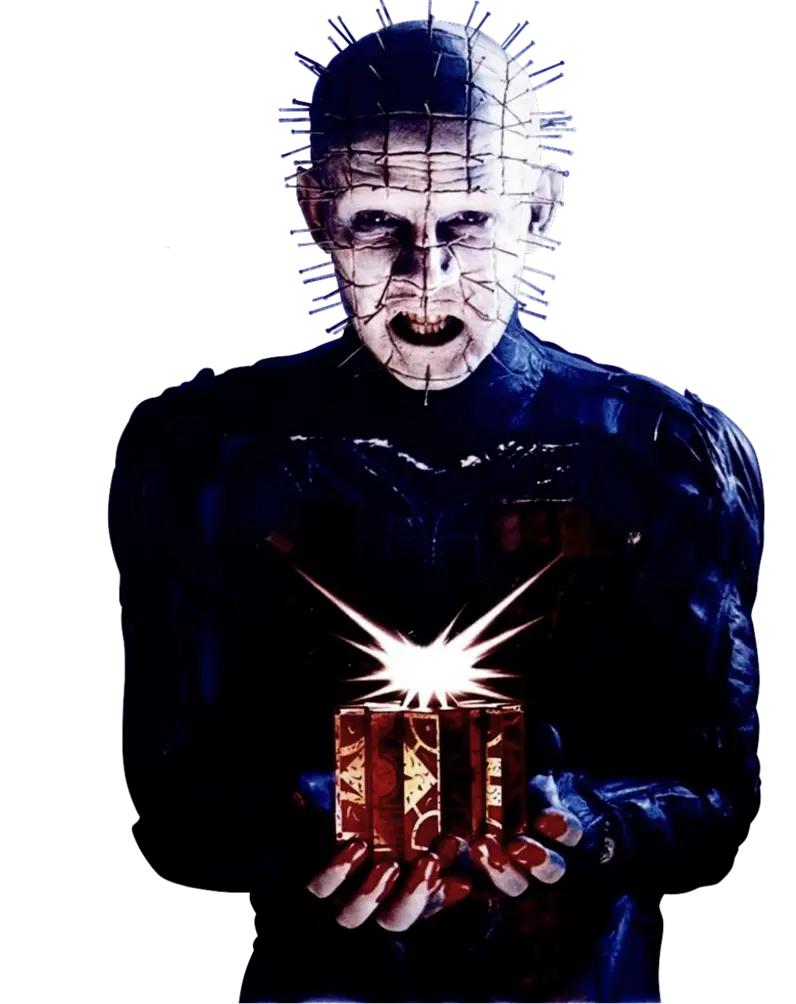 Pinhead Holding Puzzle Box
