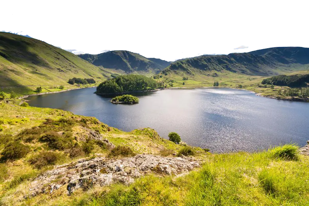 Beautiful Lake in Mountainous Landscape
