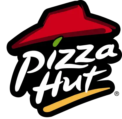Pizza Hut Logo with Branding Design