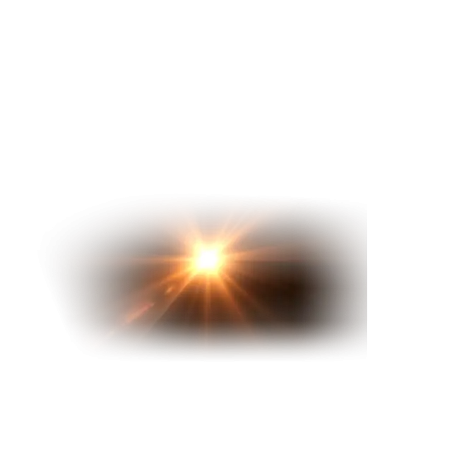 Bright Light Flare Effect