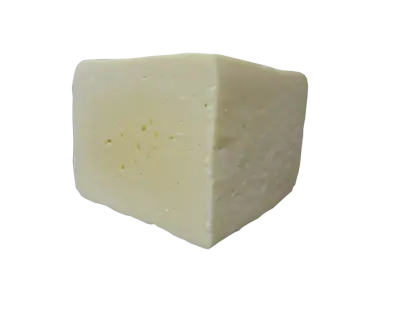 White Cube of Cheese Block