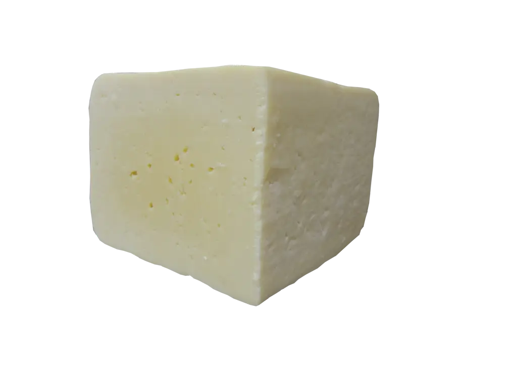 White Cube of Cheese Block