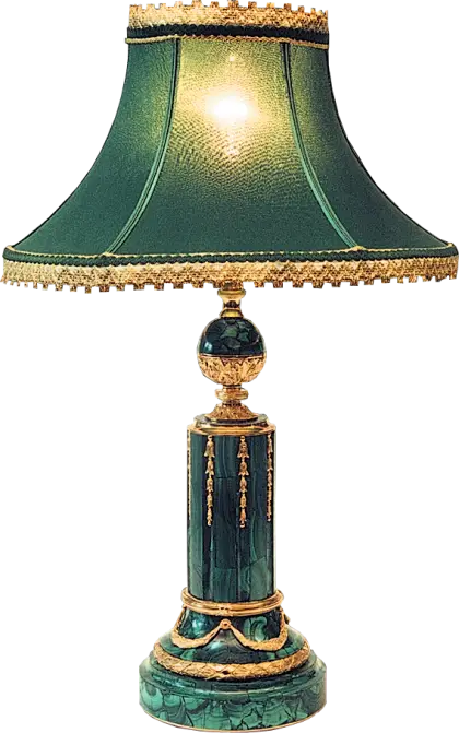 Green Decorative Lamp for Elegant Interiors