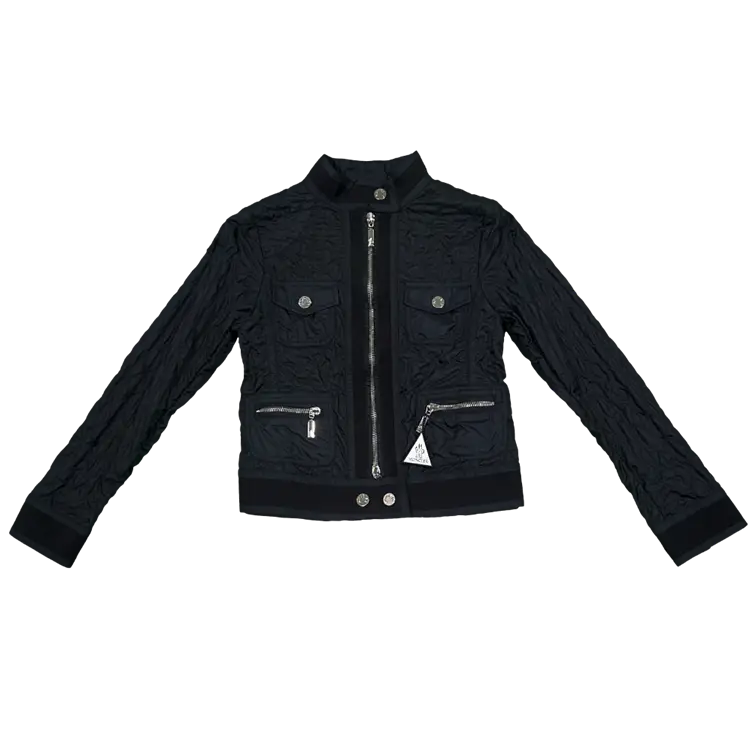 Black Zippered Jacket