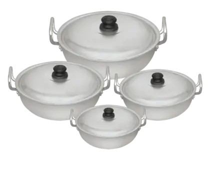Set of Cooking Pots with Lids
