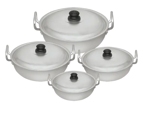 Set of Cooking Pots with Lids