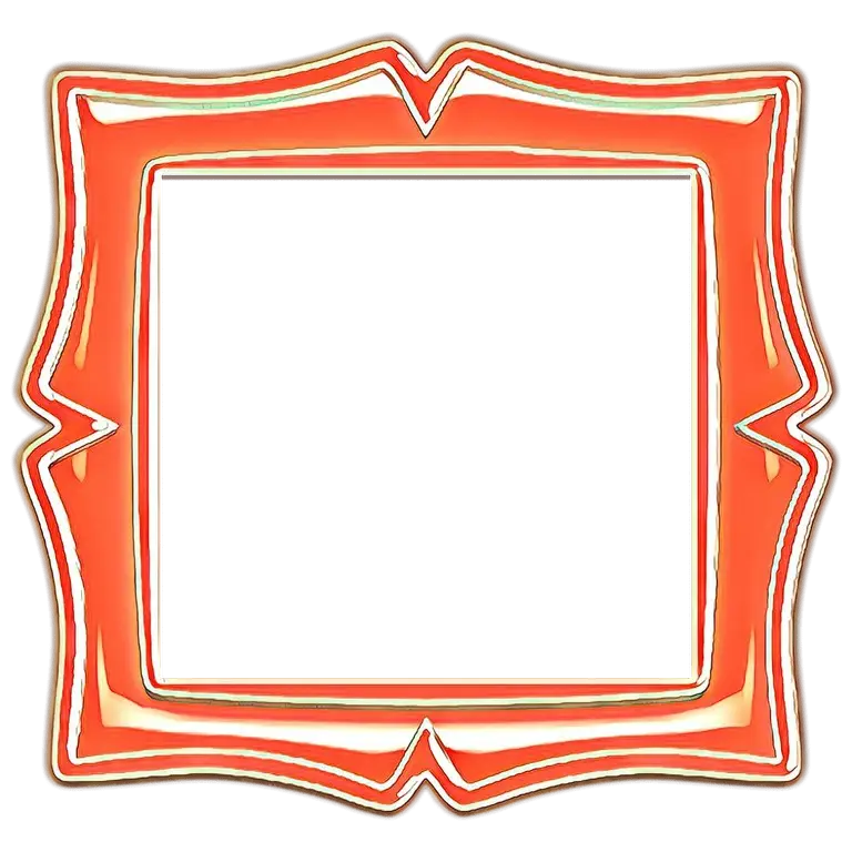 Bright Ornamental Decorative Frame