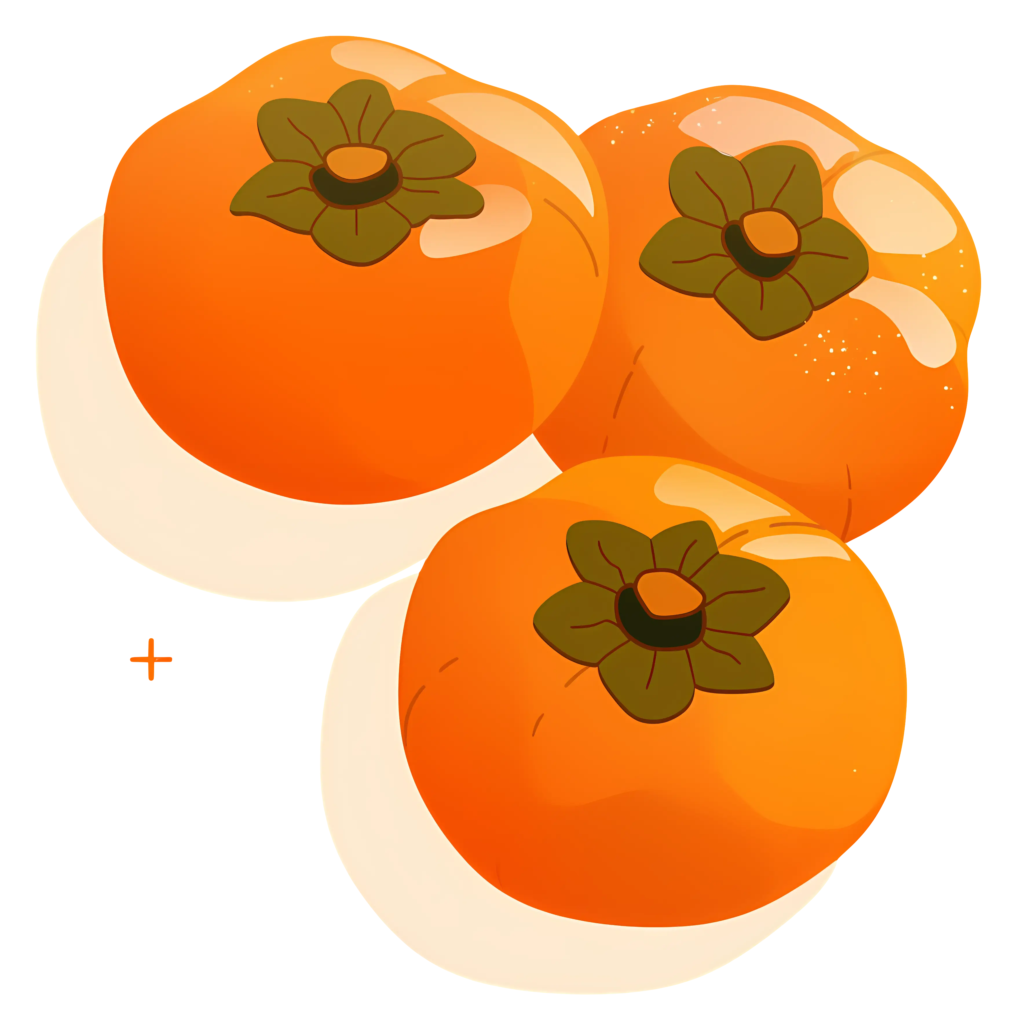 Illustration of Persimmons