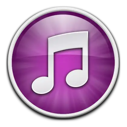 Purple Music Icon Symbol