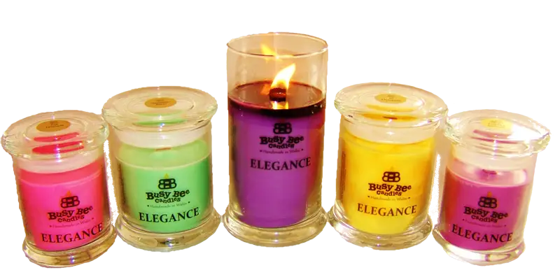 Colorful Scented Candles
