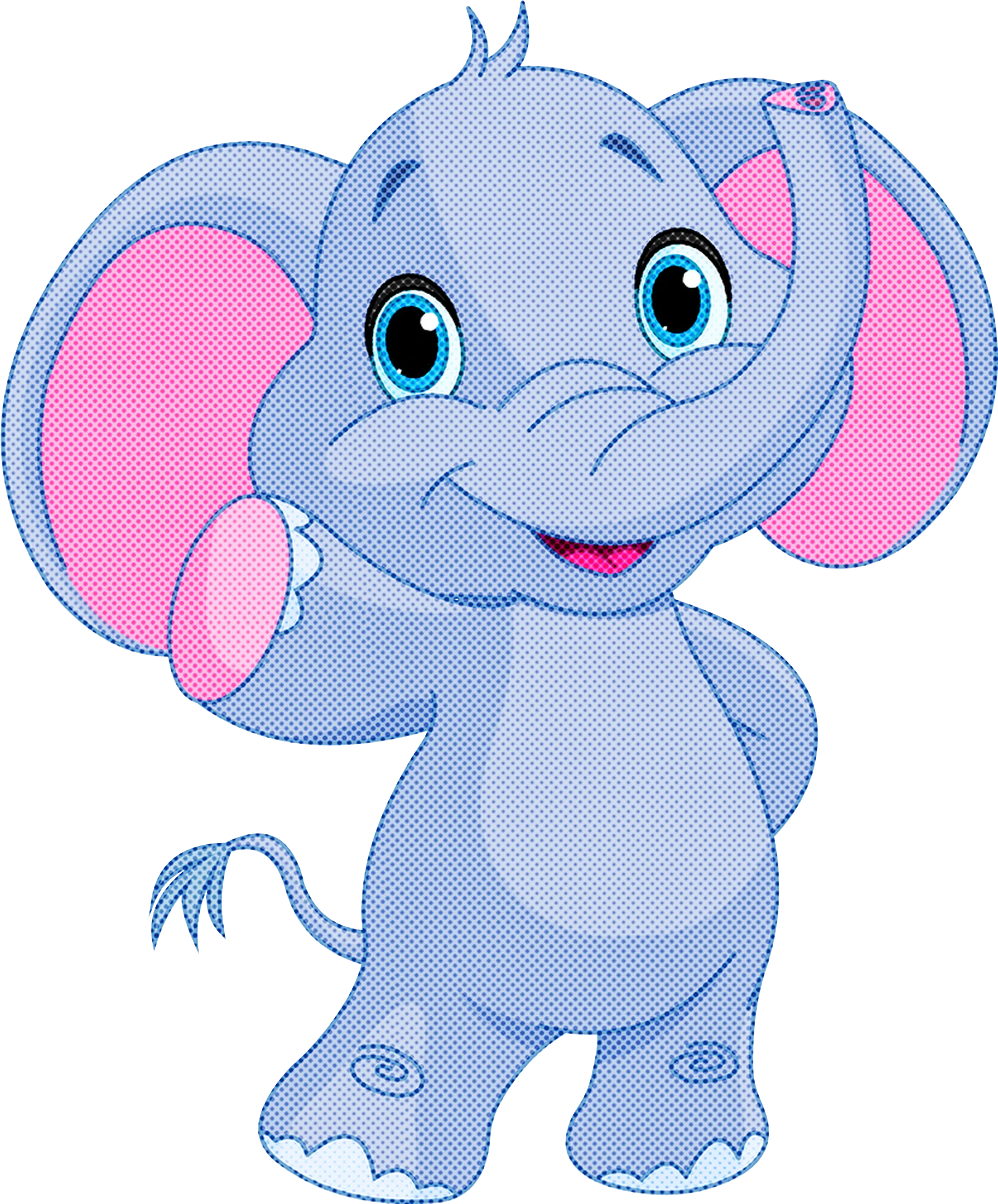 Cute Cartoon Elephant