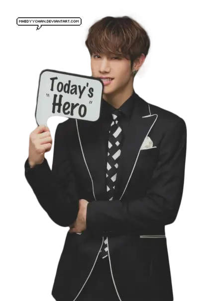 Person Holding &#039;Today&#039;s Hero&#039; Sign