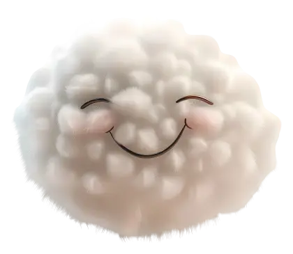 Smiling Cloud Cartoon