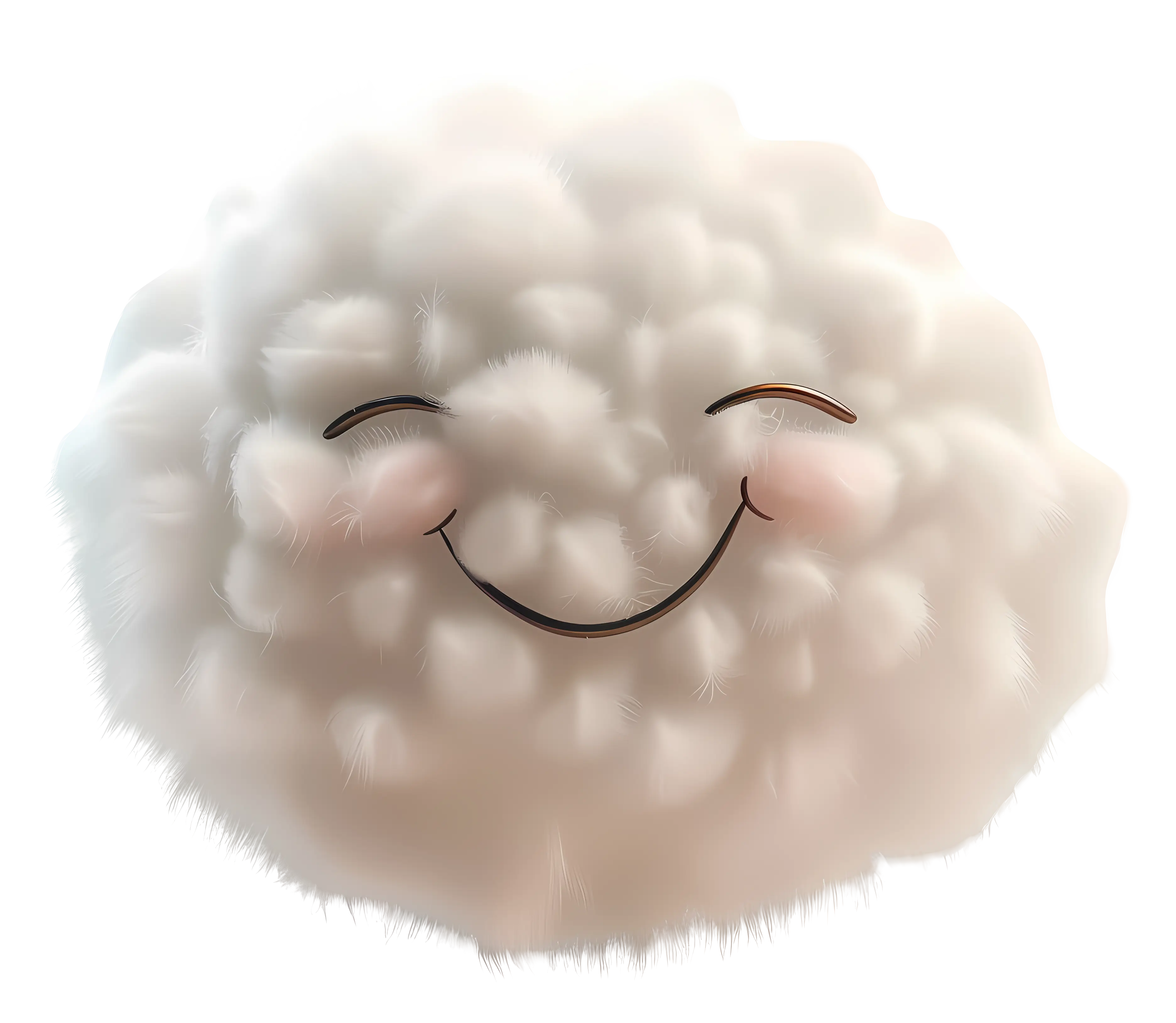 Smiling Cloud Cartoon