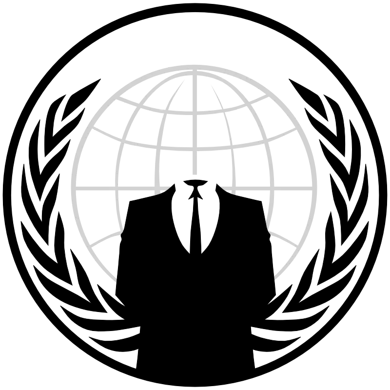 Anonymous Logo Design with Global Emblem