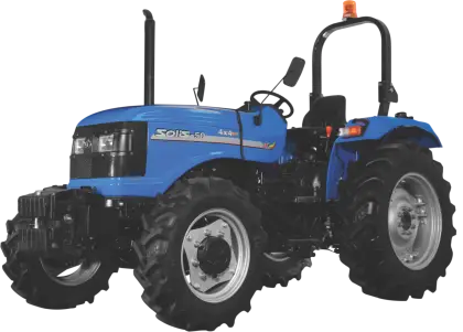 Blue Agricultural Tractor for Farming Use