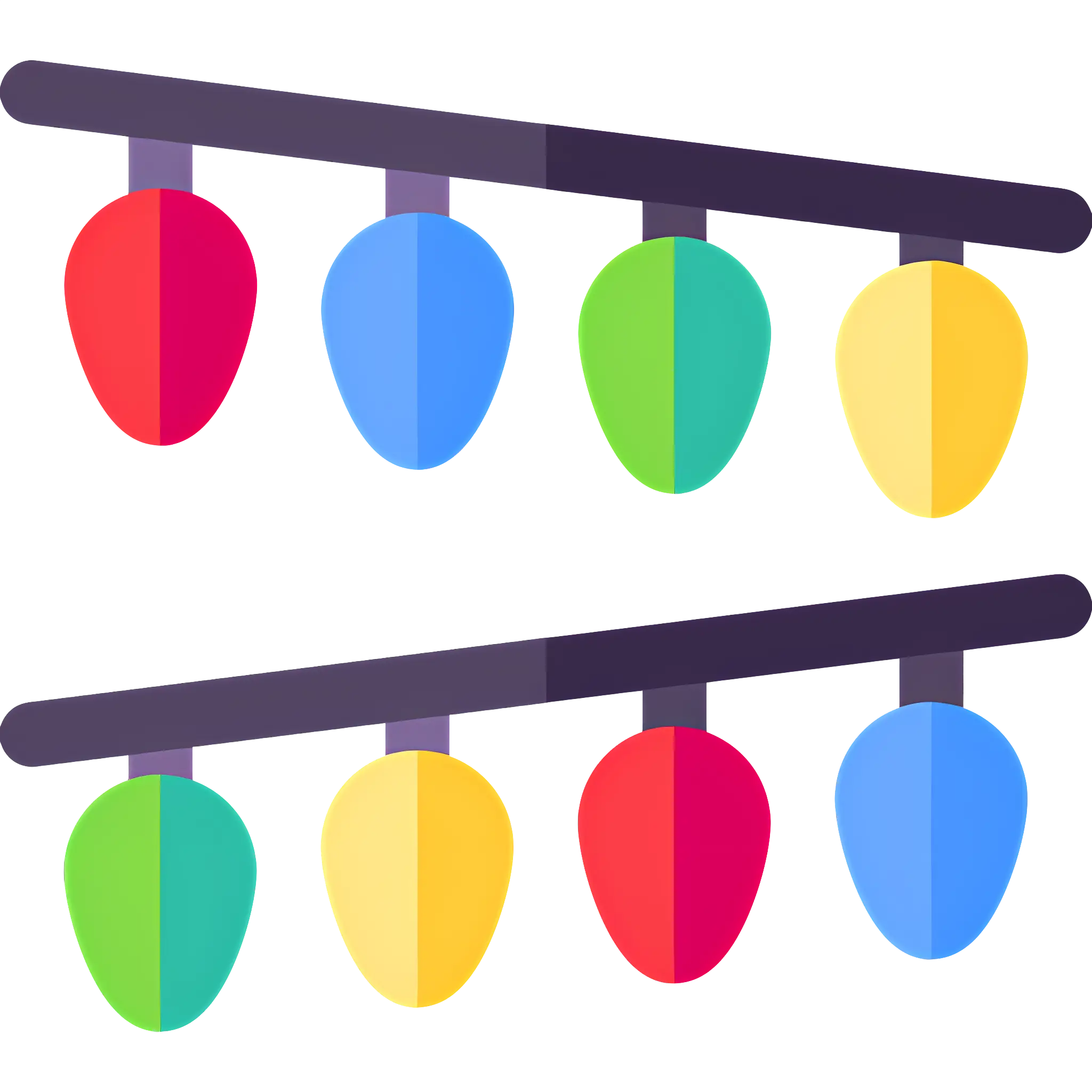 Colorful String Lights for Festive Decoration