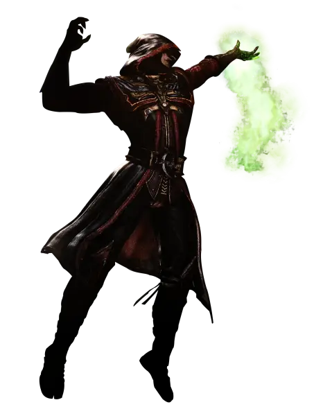 Dark Mage Casting Spell