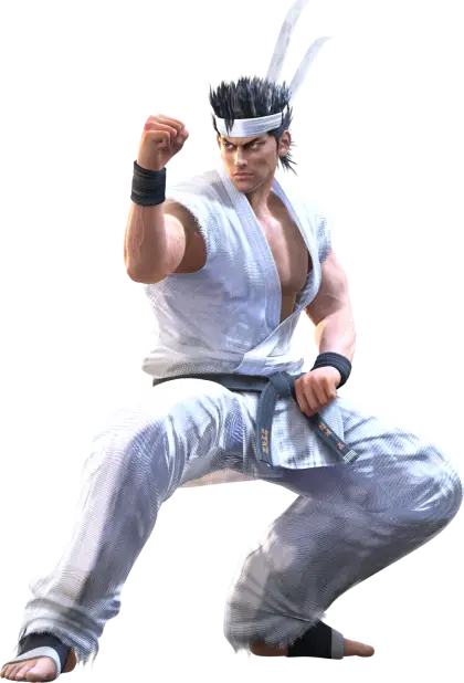 Martial Artist in Fighting Stance