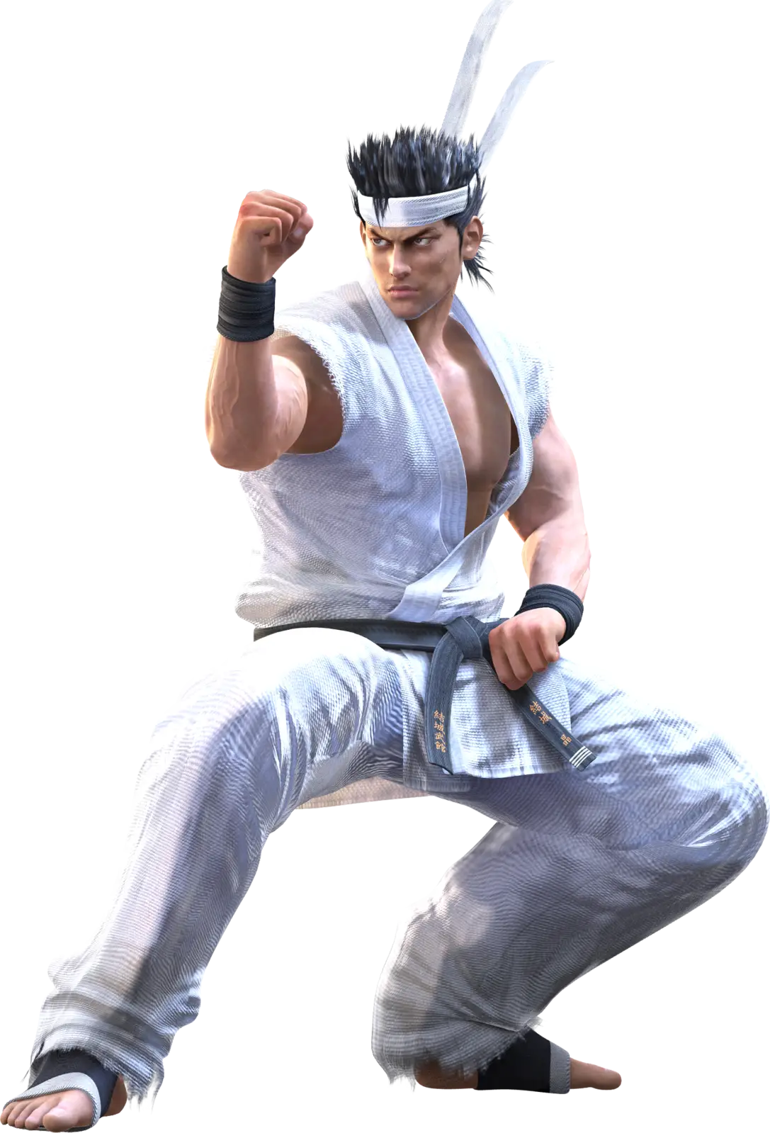 Martial Artist in Fighting Stance