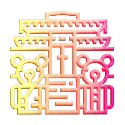 Colorful Symbolic Decorative Artwork